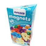Set 66 litere mici magnetice - Miniland