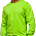 Bluză bărbați verde-deschis Bolf 171715, BOLF