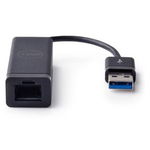 Dell Adaptor DELL 1x USB 3.0 Male - 1x RJ-45 Female, Dell