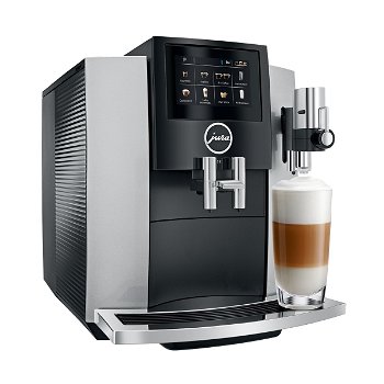 Espressor automat JURA S8 15382, 1.9l, 1450W, 15 bar, Professional Aroma, argintiu-negru