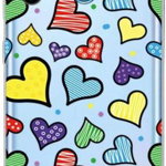 Protectie Spate Lemontti Painted Hearts EDA00396202H pentru Samsung Galaxy A11 / M11 (Transparent/Multicolor), Lemontti