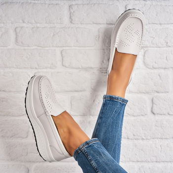 Mocasini dama Piele Naturala Albi Beatriz A4455
