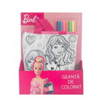 Geanta de colorat, Barbie