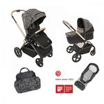 Carucior copii duo Chicco Mysa de la nastere pana la 22Kg Special Edition Glam Dew Reluxe, CHICCO