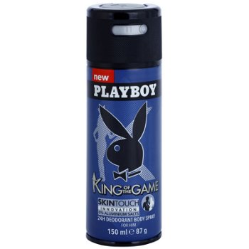 Playboy King Of The Game deodorant spray pentru bărbați 150 ml, Playboy