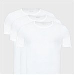 BOSS tricou din bumbac (3-pack) culoarea alb, uni 50475284, Boss