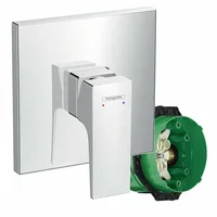 Baterie dus incastrata Hansgrohe Metropol crom + corp incastrat iBox