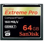 CompactFlash Extreme PRO 64GB VPG-65 160 MB/s, SanDisk