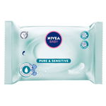 Șerveţele pentru bebeluși, Baby Pure & Sensitive 63 buc  Nivea