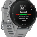 Smartwatch GARMIN Forerunner 255S 41mm, GPS, Android/iOS, silicon, Powder Grey