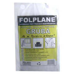 Folie pentru zugravit LDPE 4x5 m 20mp 20 microni&nbsp