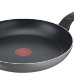 Tigaie Tefal Easy Plus, 20 cm, invelis antiaderent din titan, indicator Thermo-Signal, baza Diffusion