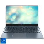 Laptop HP 15-eg2021nq, 15.6", Full HD, Intel Core i7-1255U, 16GB RAM, 512GB SSD M.2, Intel Iris Xe Graphics, No OS, Fog Blue