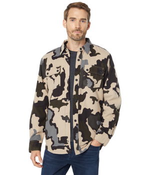 Imbracaminte Barbati Volcom Sherpa Flannel Jacket Drill Khaki, Volcom