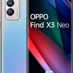 Smartphone Oppo Find X3 Neo, AMOLED 90Hz, Octa Core, 256GB, 12GB RAM, Single SIM, 5G, 5-Camere, Galactic Silver