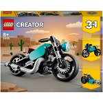 LEGO® Creator 3 in 1 - Motocicleta vintage 31135, 128 piese, Multicolor, LEGO