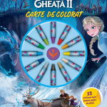 Disney. Regatul de gheață II. Carte de colorat. 12 creioane mici pentru mâini de pitici,  -