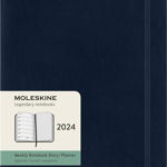 Agenda 2024 - 12-Month Weekly - XL, Soft Cover - Sapphire Blue | Moleskine, Moleskine