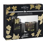 Set parfum 80ml si lumanare parfumata 80g, Berger Duo Lolita Lempicka Noir Bouquet