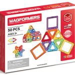 Set de constructie magnetic - Basic, 50 piese | Magformers, Magformers