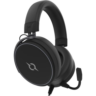 Casti AQIRYS Sagitta, 7.1 Virtual, USB, multiplatforma, Negru