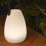 Lampa LED de exterior Party Shaped, Bizzotto, Ø12 x 20 cm, 7 culori, USB, cu telecomanda, Bizzotto