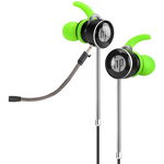 Casti Gaming HP DHE-7004, Jack 3.5mm, in-ear (Negru/Verde), HP