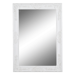 Oglindă, ramă albă, MALKIA TYP 9, Tempo Kondela