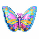 Balon folie Fluture multicolor 70 cm Engros Engros, 