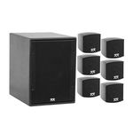 Sistem audio Activ Studio-M Omni-25 908114, 120 W bass, 6x30 W sateliti, woofer 6.5 inch