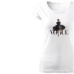 Tricou de dama ALB Vogue Black COD TD058, Zoom Fashion