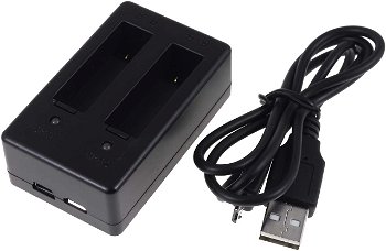 Incarcator USB compatibil 2x GoPro Hero4 Silver, 