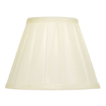 Abajur Hazel Cream Faux Silk Tapered Drum Shade 17cm, dar lighting group
