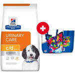 HILL'S Prescription Diet Canine c/d Multicare Chicken Hrana uscata caini adulti cu probleme urinare 12 kg + geanta CADOU