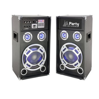 Sistem Boxe Party Sound, 400W, Bluetooth, USB/SD, negru