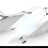 Uscator de rufe, Vileda, Extensibil, Retractabil, Alb/Negru, Vileda