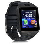 Smartwatch Bluetooth DZ09 MTK Compatibil SIM si MicroSD cu Camera Negru, Techstar