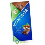 Ciocolata amaruie cu cacao fara zahar, 90 g, Monteoro