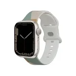 Curea kwmobile pentru Apple Watch 7 /Watch 6/Watch 5, Silicon, Multicolor, 59678.01
