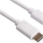 PremiumCord Lightning - Cablu USB-C USB 1 m alb (kipod53), 