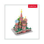 Cubic Fun - Puzzle 3D Catedrala St. Basil (Nivel Mediu 92 Piese), Cubic Fun