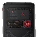 Nou! Telefon Mobil ZTE Nubia Red Magic, Procesor Snapdragon 865 Octa-Core, AMOLED Capacitive touchscreen 6.65", 12GB RAM, 256GB Flash, Camera Tripla 64+8+2MP, 5G, Wi-Fi, Dual Sim, Android (Transarent)