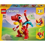 Lego Creator 3 in 1. Dragon rosu, -