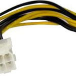 Cablu startech 4 pini adaptor Molex + - 12V ATX ​​EPS (8 pini) (EPS48ADAP), StarTech