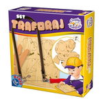 Joc creativ Deico Games, Set de traforaj, Animale