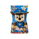 Jucarie de plus PATRULA CATELUSILOR Snuggle Up Chase, cu burtica luminoasa, 3-12 ani, multicolor