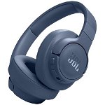 Casti wireless over-ear JBL Tune 770NC, Adaptive Noise Cancelling, Bluetooth, Multi-Point, Albastru