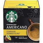 Capsule cafea Starbucks Veranda Blend Americano by Nescafé Dolce Gusto, prajire usoara, 12 capsule, 102g