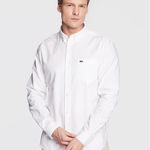 Lacoste Cămașă CH0204 Alb Regular Fit, Lacoste