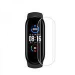 Set 3 folii de protectie ecran pentru Xiaomi Mi Band 5, din Hidrogel rezistent la zgarieturi, transparent, krasscom